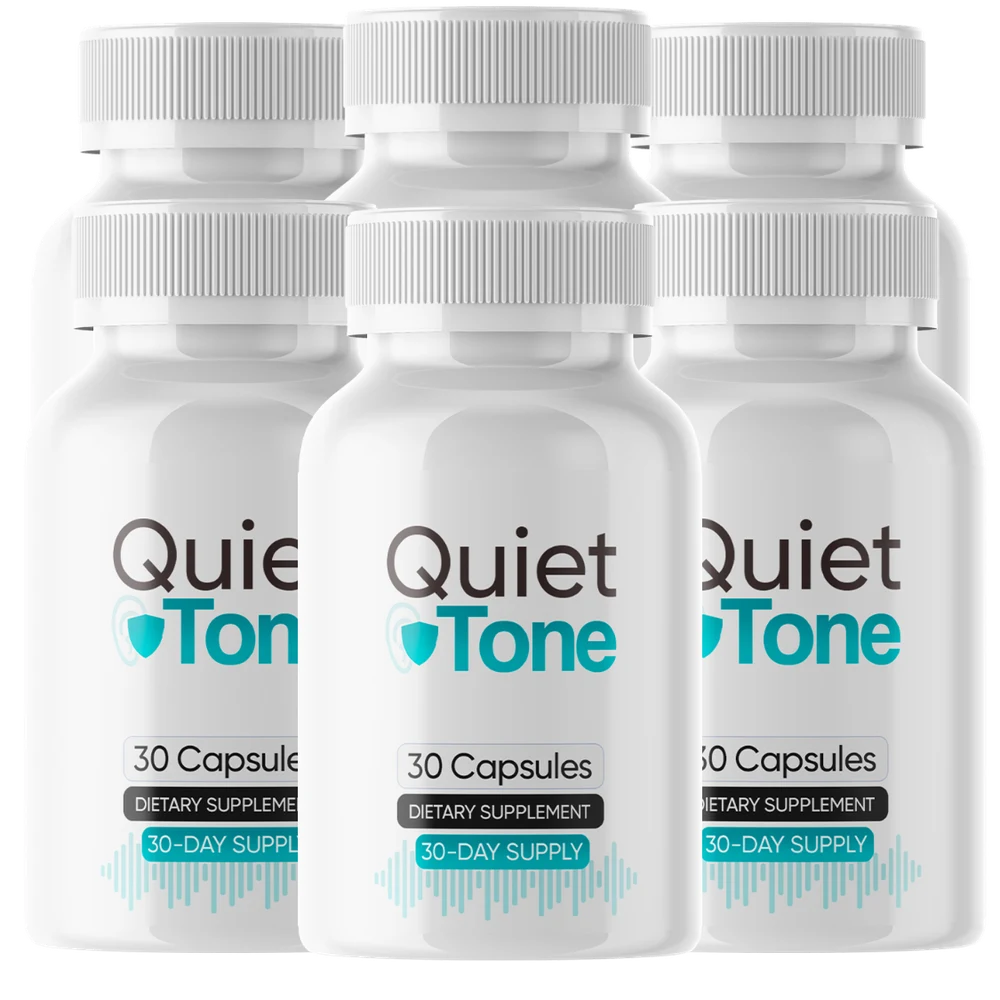 Quiet Tone 6 Bottles package